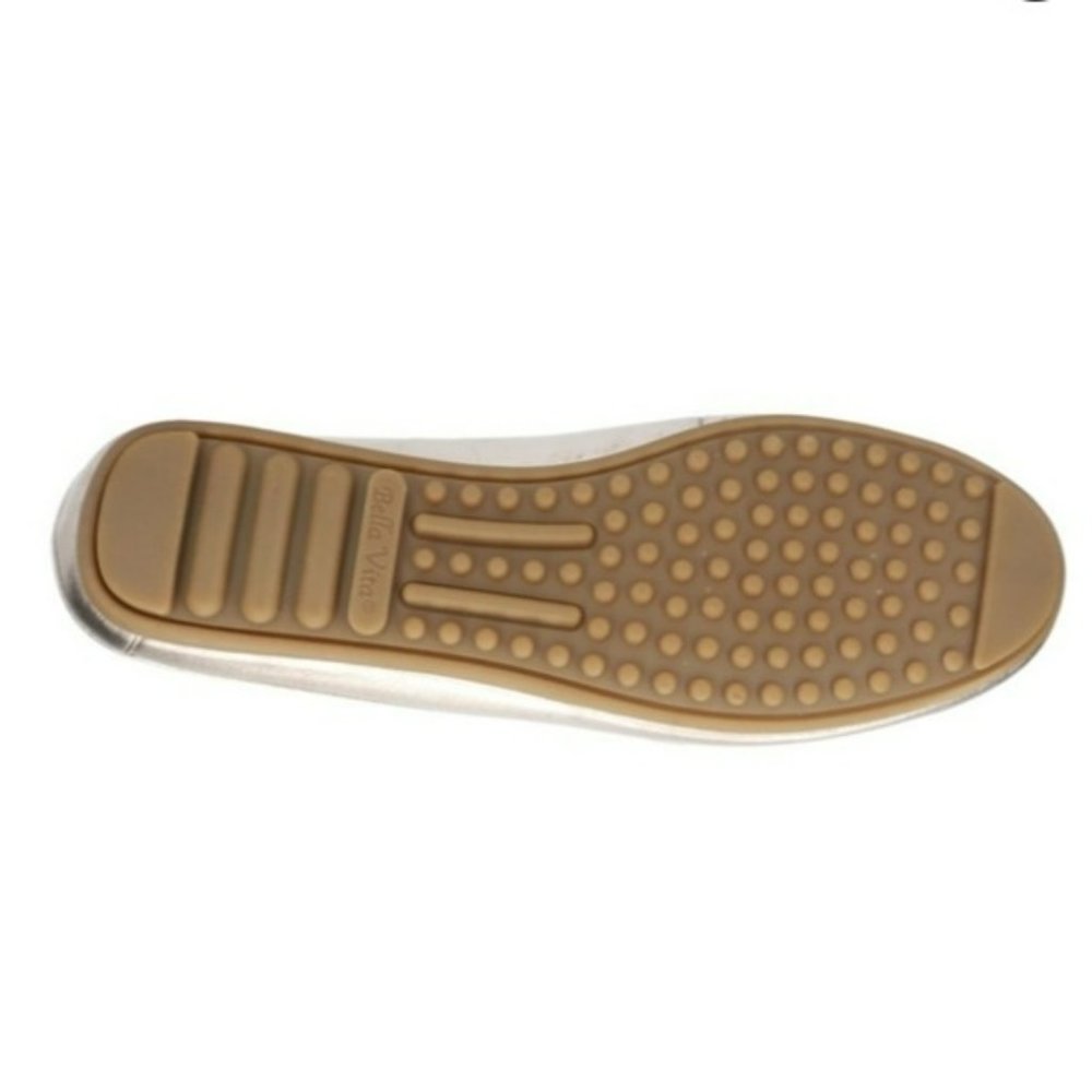 Bella Vita Lucinda Mule Loafer Champagne Leather -7.5 - Picture 6 of 9